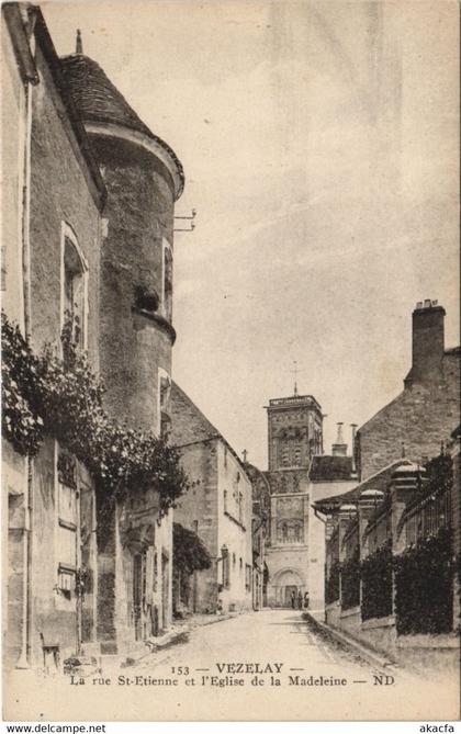 CPA VEZELAY - La rue St-Etienne (148278)