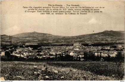 CPA VIC-le-COMTE vue générale (408301)