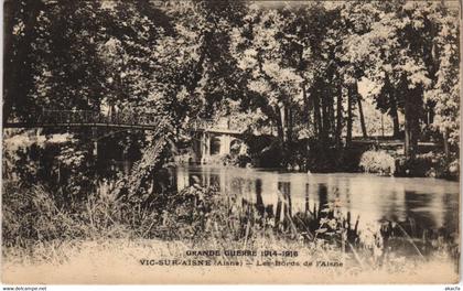 CPA Vic sur Aisne Les Bords de l'Aisne FRANCE (1052084)