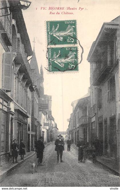 21-1558 : VIC-SUR-BIGORRE. RUE DU CHATEAU