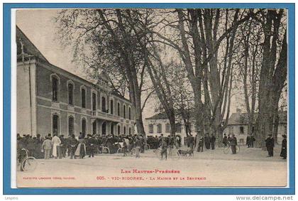 65 - VIC sur BIGORRE --  La Mairie et le Sendreix