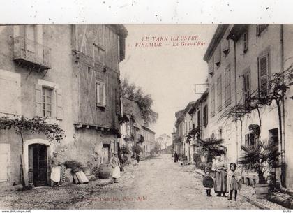 VIELMUR-SUR-AGOUT LA GRAND'RUE