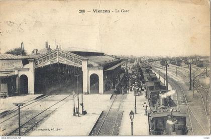 CPA Vierzon La Gare