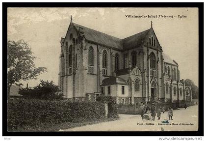 53 Villaines-la-Juhel eglise D53D K53271K C53271C RH077586