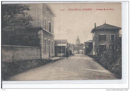 VILLARS LES DOMBES - Avenue de la gare