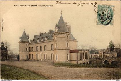 CPA Villeblévin Le Chateau (1183798)