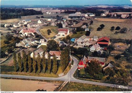 / CPSM FRANCE 89 "Villebougis, vue générale aérienne "