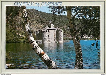 48 - Villefort - Le Château de Castanet - au bord du barrage de Villefort - CPM - Carte Neuve - Voir Scans Recto-Verso