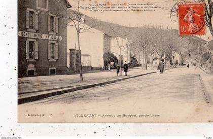 VILLEFORT AVENUE DU BOSQUET PARTIE BASSE (GENDARMERIE NATIONALE)