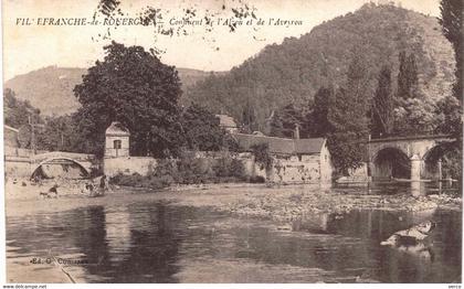 Carte POSTALE  Ancienne  de  VILLEFRANCHE de  ROUERGUE