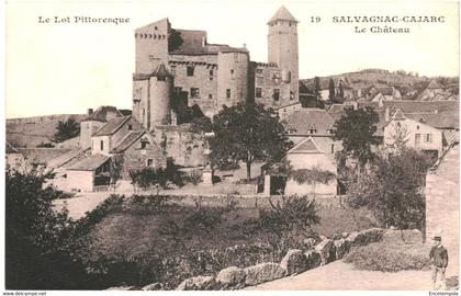 CPA Carte Postale France-Salvagnac-Cajarc- Le Château 1931  VM45249