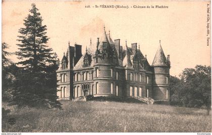 CPA  Carte Postale France Saint-Vérand Château de la Flachère    VM64579