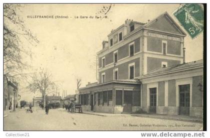 VILLEFRANCHE SUR SAONE ...... LA GARE DU PLM