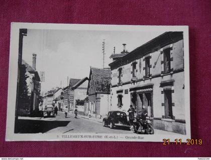 CPSM - Villemeux-sur-Eure - Grande-Rue