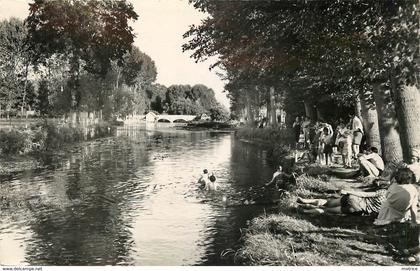 VILLEMEUX SUR EURE - la baignade.