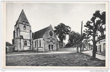 VILLEMEUX SUR EURE - La place de l'Eglise