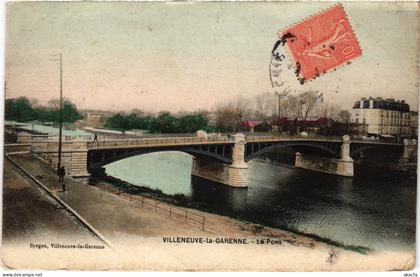 CPA Villeneuve la Garenne Le Pont FRANCE (1306581)