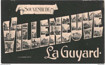 CPA-carte postale  France-Villeneuve-la-Guyard Souvenir de Villeneuve-la-Guyard -VM43707+