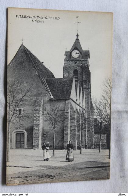 Villeneuve la Guyard, l'église, Yonne 89