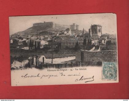 CPA -Villeneuve-lès-Avignon - Vue générale