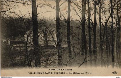 CPA VILLENEUVE-SAINT-GEORGES - Le Château sur l'Yerre (62977)