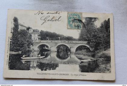 Villeneuve saint Georges, le pont d'Yerres, Val de Marne 94