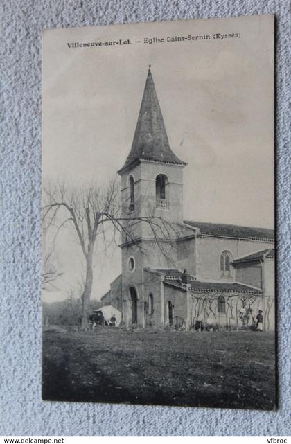 Villeneuve sur Lot, église saint Sernin, Lot et Garonne 47