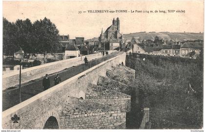 CPA-Carte Postale  France-Villeneuve-sur-Yonne Le Pont   VM53710