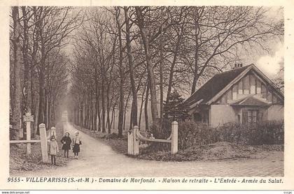 CPA Villeparisis Domaine de Morfondé Maison de Retraite L'Entrée Armée du Salut