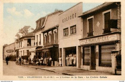 villeparisis * le cinéma COLISEE colisée * ciné film * avenue de la gare * commerce magasin Familistère