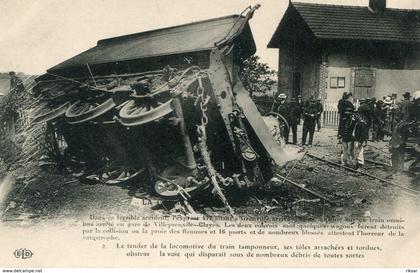 VILLEPREUX(ACCIDENT DE TRAIN)