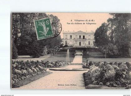 VILLEPREUX : Vue du Château de Villepreux - état