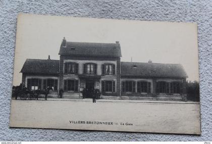 Villers Bretonneux, la gare, Somme 80