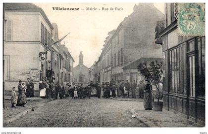 93 - VILLETANEUSE --  Mairie - rue de paris