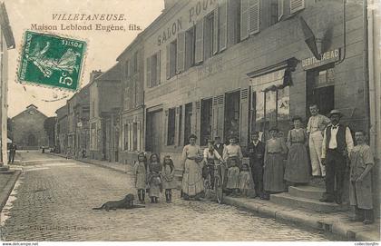 CPA FRANCE 93 "Villetaneuse, Maison Leblond Eugène Fils"