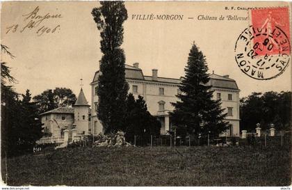 CPA AK VILLIÉ-MORGON Chateau de Bellevue (614720)