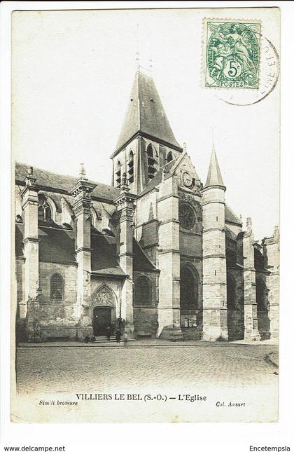 CPA - Carte Postale - France - Villiers le Bel - L'Eglise -1907 -  S2152