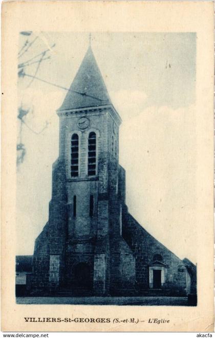 CPA VILLIERS-SAINT-GEORGES L'Eglise (1298832)