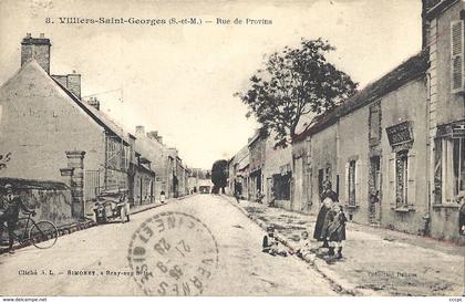 CPA Villiers-Saint-Georges Rue de Provins