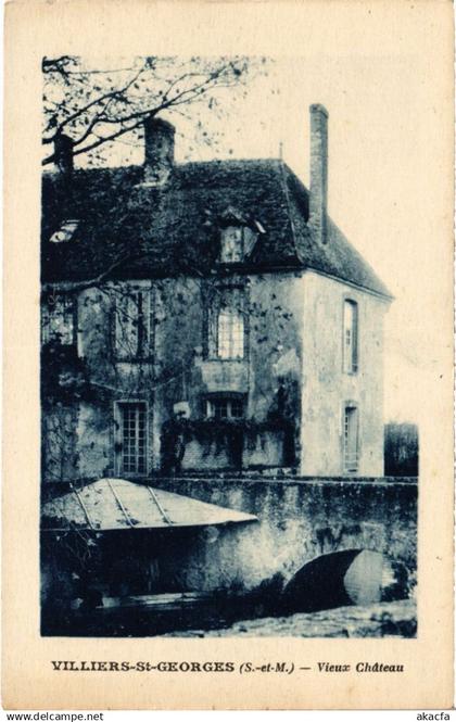 CPA VILLIERS-SAINT-GEORGES Vieux Chateau (1298936)