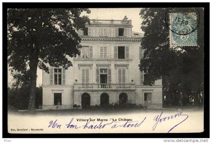 94 Villiers-sur-Marne chateau D94D K94079K C94079C RH090452