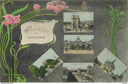 94 - Vincennes - Souvenir de Vincennes - Multivues - CPA - Voir Scans Recto-Verso