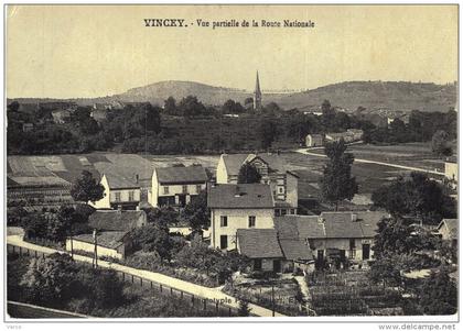 Carte Postale Ancienne de VINCEY