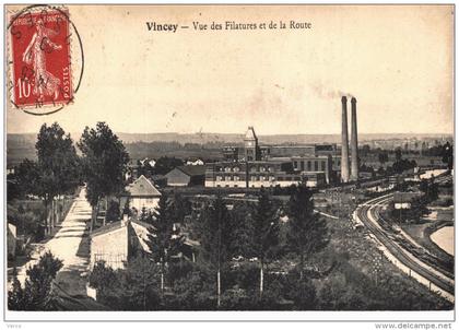 Carte Postale Ancienne de VINCEY