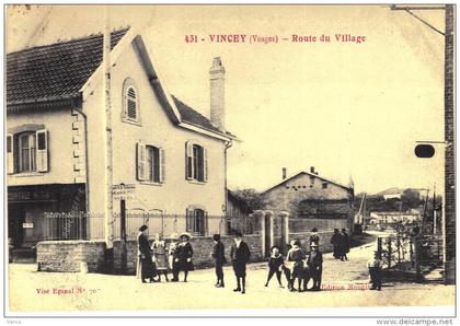 Carte Postale Ancienne de VINCEY