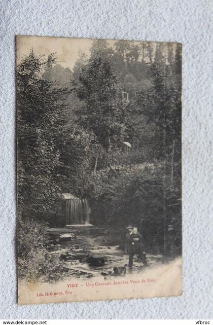 A964, Vire, une cascade dans les Vaux de Vire, Calvados 14