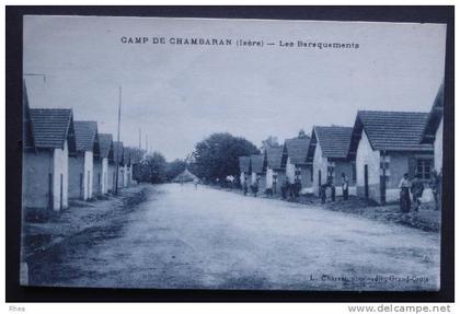 38 Camp de Chambaran Viriville camp baraquement    D38D  K38347K  C38561C RH038254