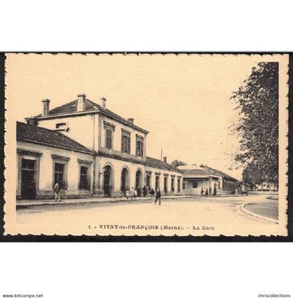 51 - VITRY LE FRANCOIS (Marne) - La Gare