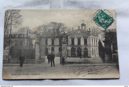 Cpa 1907, Vitry sur Seine, la mairie, Val de Marne 94