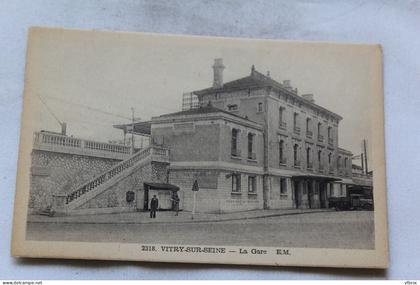 Vitry sur Seine, la gare, Val de Marne 94